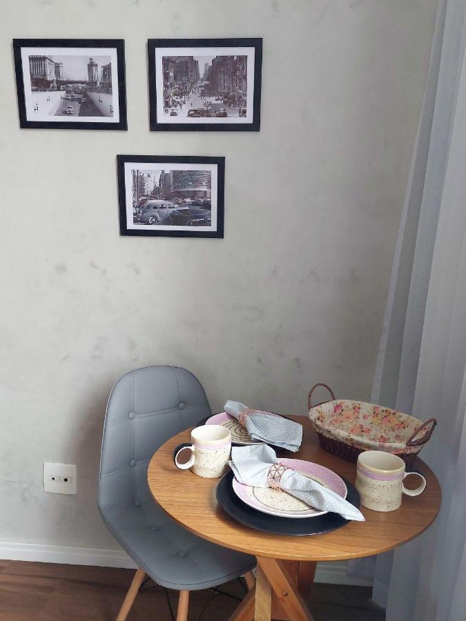 サンパウロRelax Sampa Prox Metro Higienopolis, Mackenzie, Santa Casaアパートメント エクステリア 写真